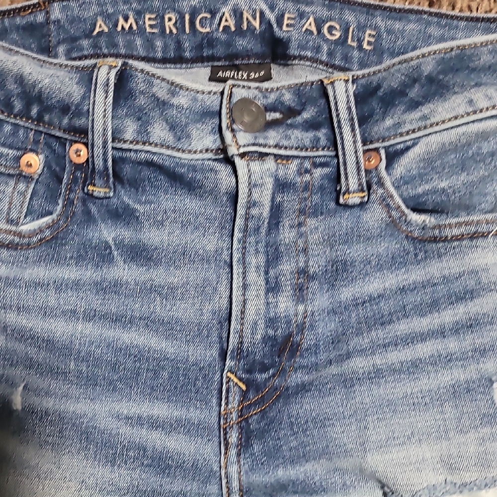 American Eagle Outfitters Blue Skinny Jeans